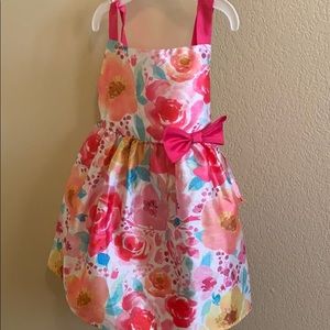 Floral toddler dress